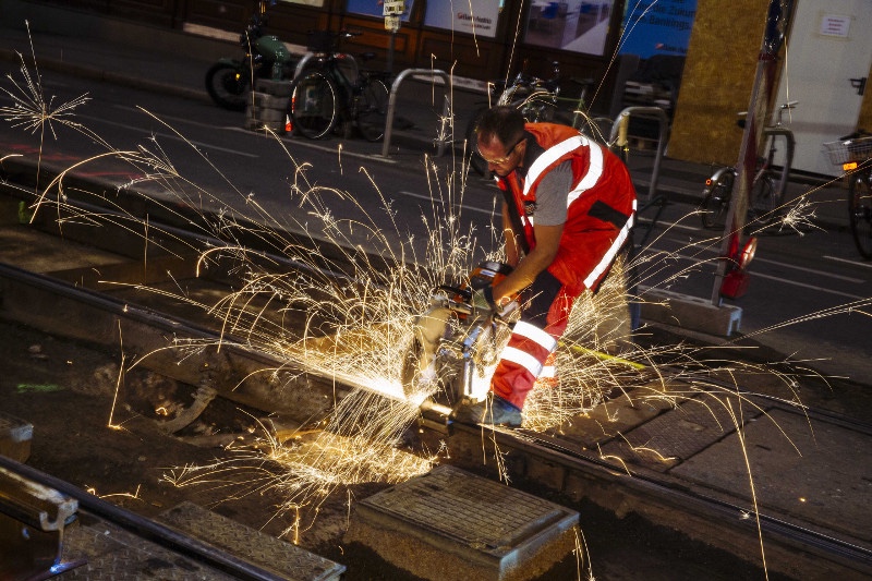 Anlagenproduktion bei den Wiener Linien